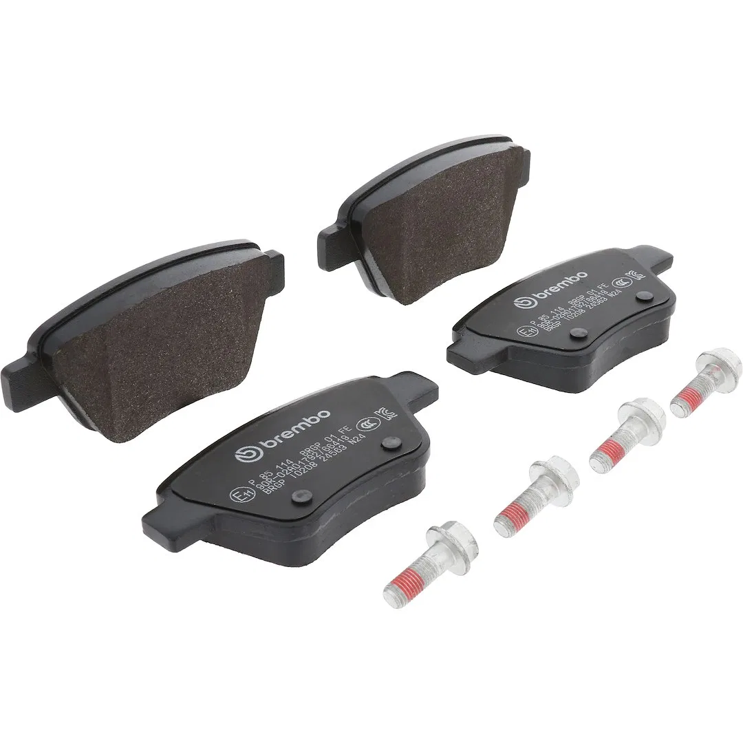 P85114 – BREMBO Brake Pad, FMSI Number D1456-8656 Low-Metallic Set Of 4 With Hardware